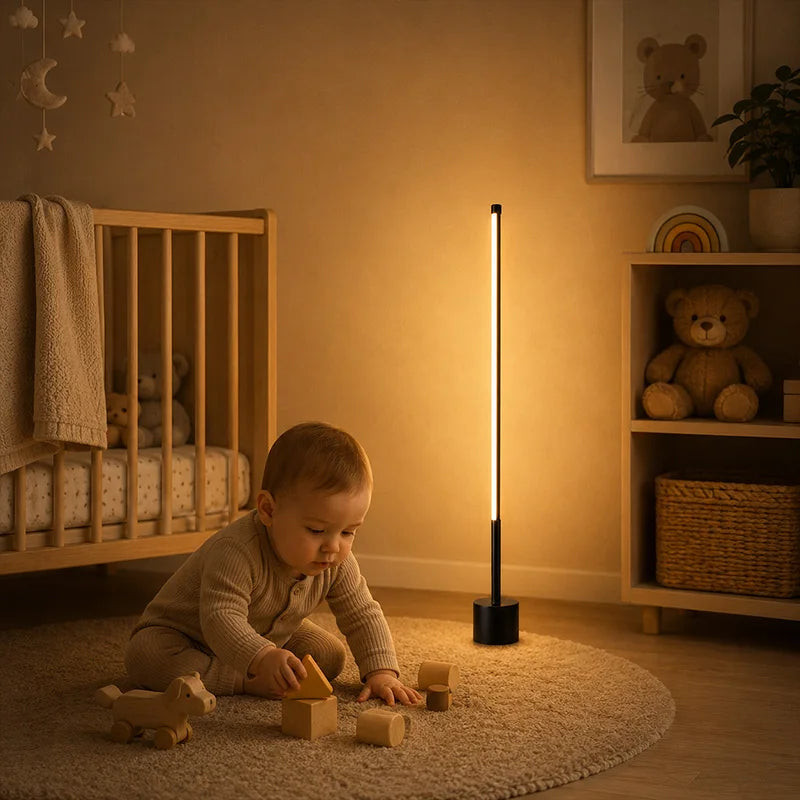 Mini Voice Controlled LED Floor Lamp