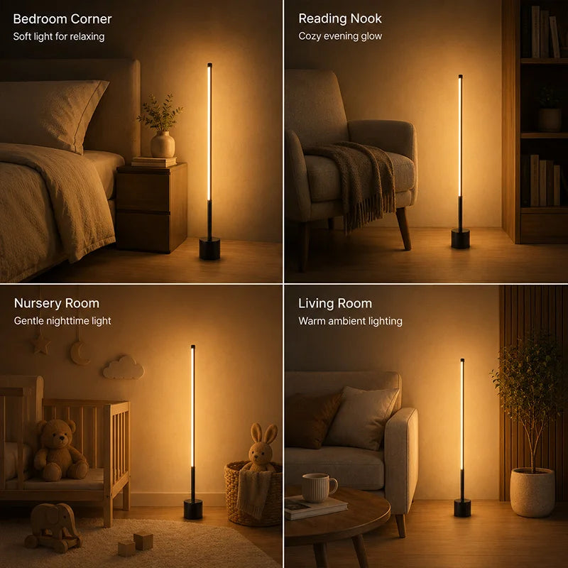 Mini Voice Controlled LED Floor Lamp